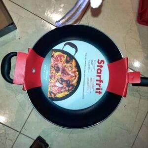 🎁🎂 NWT STARFRIT DEEP FRYING NON STICK PAN 13.4"